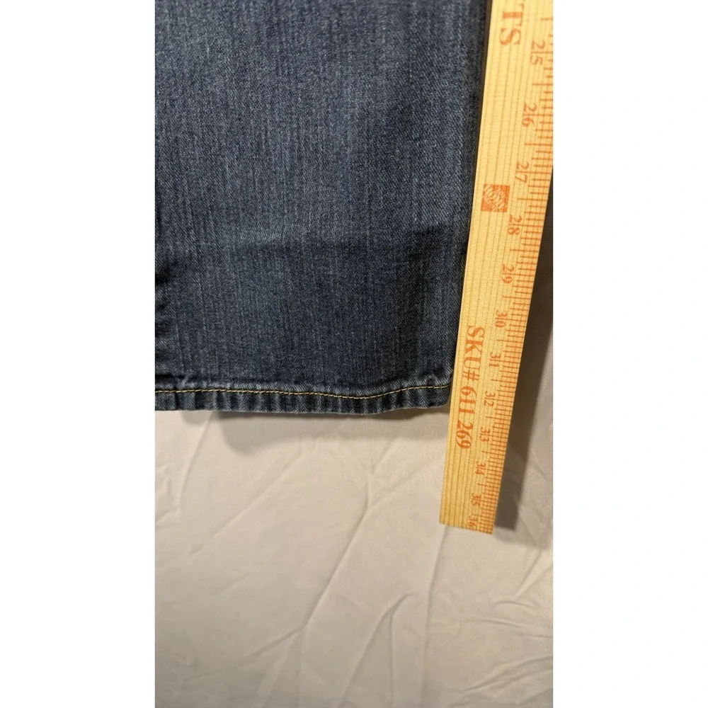 Levi's 514 Men's Jeans 36x32 Straight Leg Dark Wash Faded Regular Fit Blue Denim